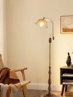 Wooden Flower Floor Lamp 4