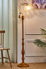 Wooden Flower Floor Lamp 6