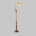 Wooden Flower Floor Lamp 8