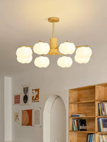 Wooden Pastoral Pumpkin Chandelier 20