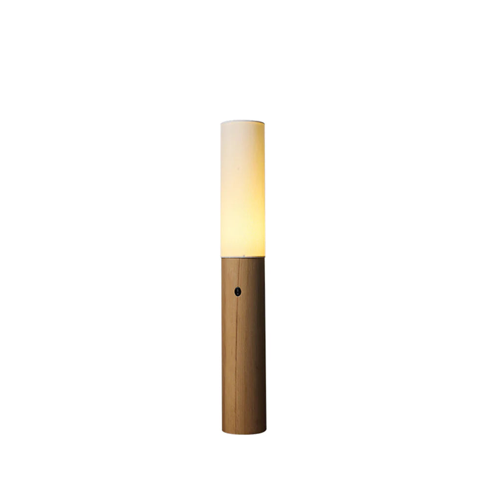 Wooden Pillar Floor Lamp 16