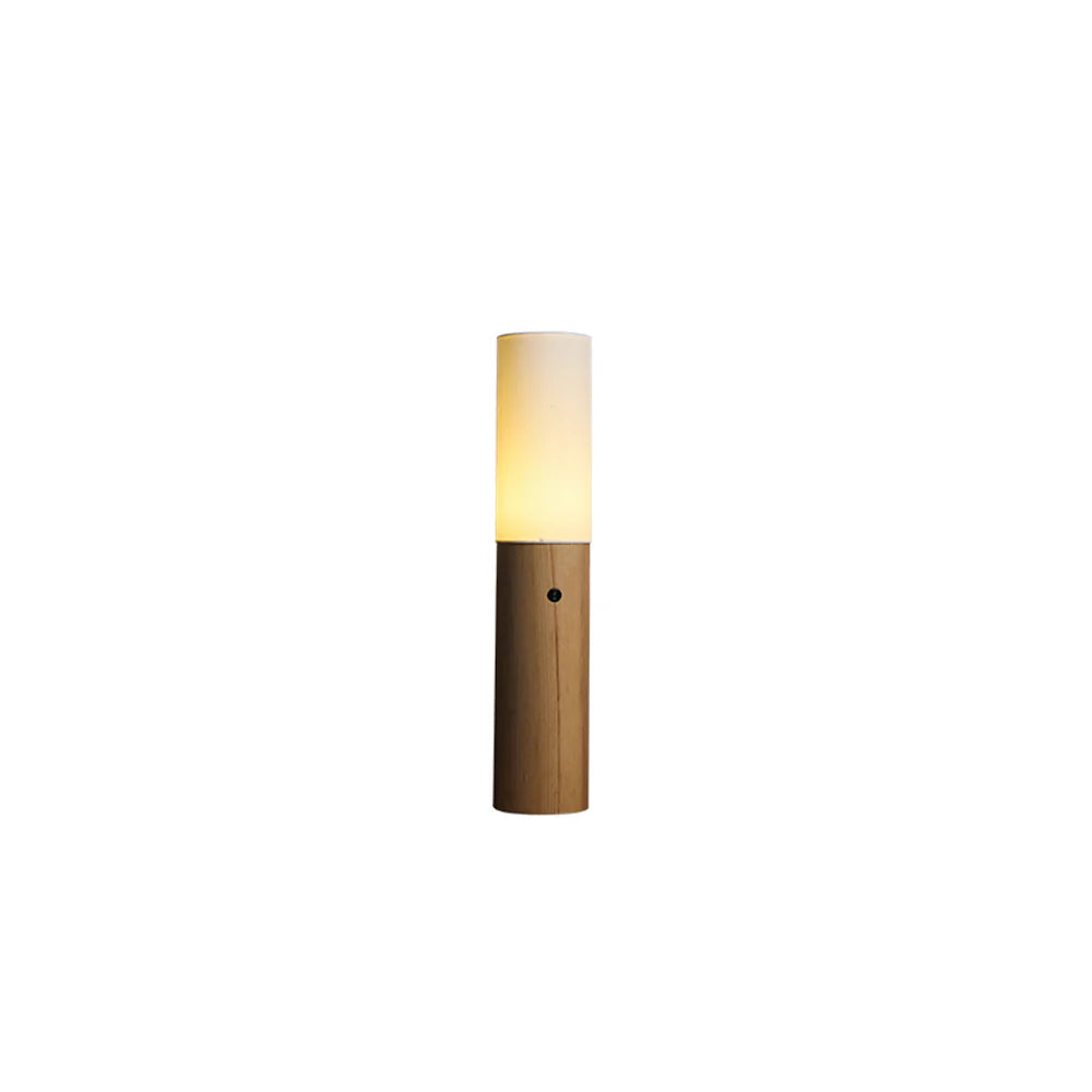 Wooden Pillar Floor Lamp 7