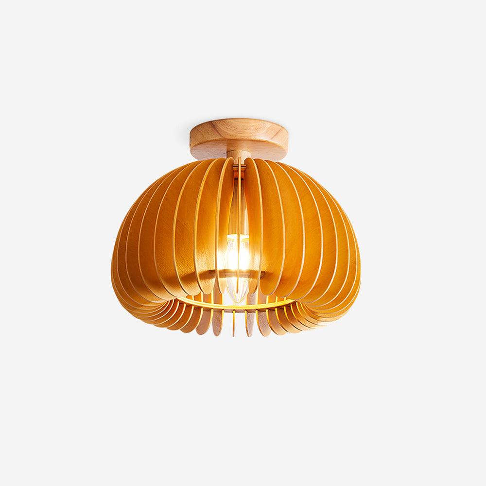 Wooden_Pumpkin_Ceiling_Light_1