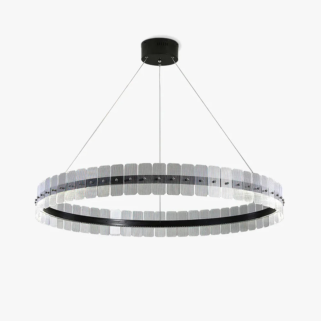 Black Acrylic Chandelier